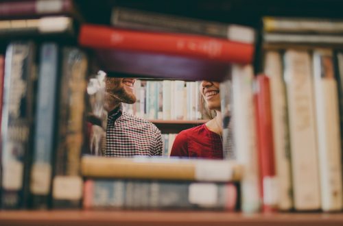 arrange book on shelf